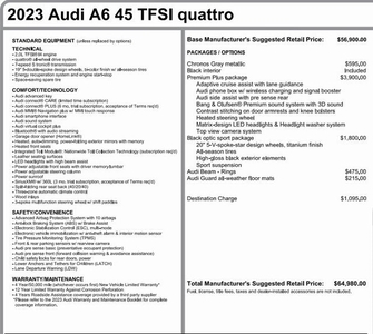 Certified Used 2023 Audi A6 2.0T Premium Plus quattro