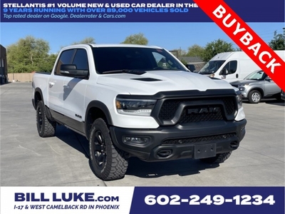 PRE-OWNED 2022 RAM 1500 REBEL WITH NAVIGATION & 4WD