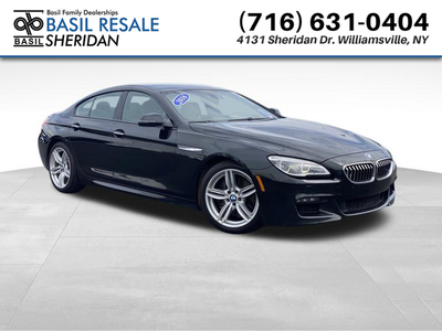 Used 2016 BMW 6 Series 640i xDrive Gran Coupe With Navigation & AWD