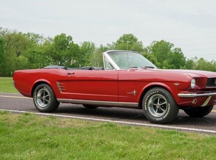 FOR SALE: 1966 Ford Mustang C-Code Convertible $46,900 USD