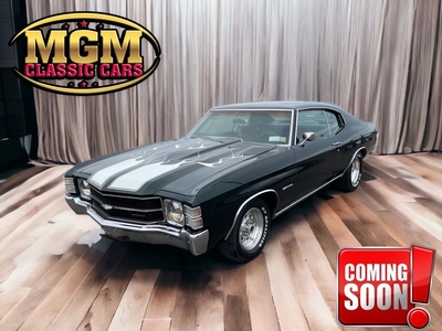 1971 Chevrolet Chevelle Driver Quality Muscle Car!