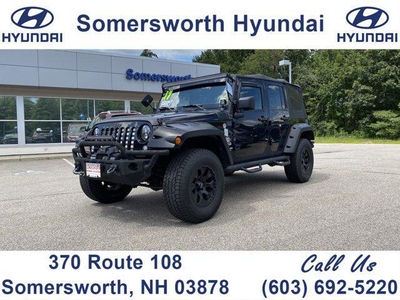 2017 Jeep Wrangler Unlimited 4X4 Sport S 4DR SUV