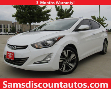 2014 Hyundai Elantra 4dr Sdn Auto Limited w/Leather Navi Backup Cam LOW MILEAGE! EXTRA CLEAN!!! for sale in Arlington, TX