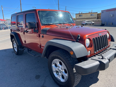 2014 Jeep Wrangler Unlimited 4WD 4dr Sport for sale in El Paso, TX