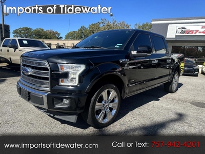 2017 Ford F-150 Limited 4WD SuperCrew 5.5 ft Box for sale in Virginia Beach, VA