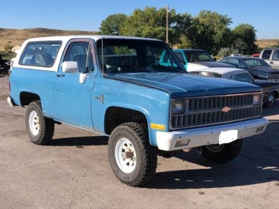 FOR SALE: 1981 Chevrolet Blazer $16,995 USD