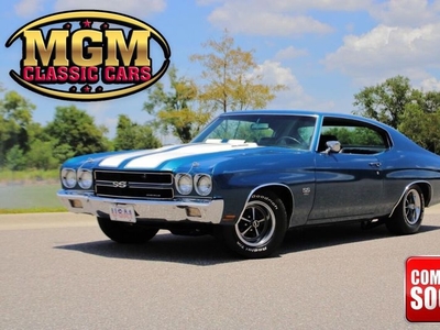 FOR SALE: 1970 Chevrolet Chevelle Build Sheet, 454 Big Block 4 Speed $99,994 USD