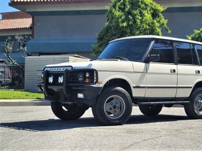 FOR SALE: 1988 Land Rover Range Rover $28,000 USD