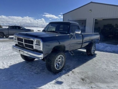 FOR SALE: 1990 Dodge W250 $35,995 USD