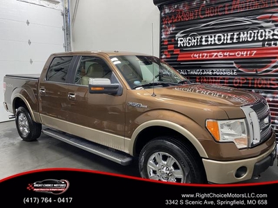 2011 Ford F150 SuperCrew Cab Lariat Pickup 4D 6 1/2 ft for sale in Springfield, MO