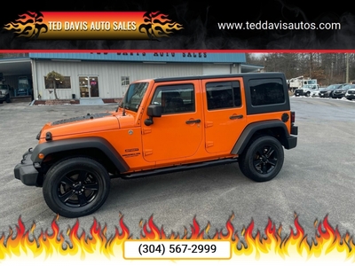2013 Jeep Wrangler Unlimited Sport 4x4 4dr SUV for sale in Riverton, WV