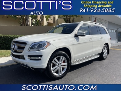 2013 Mercedes-Benz GL-Class GL 450~ 3RD ROW SEAT~ WHITE/ BLACK LEATHER~ NAVIGATION~ BACK UP CAMERA~ for sale in Sarasota, FL