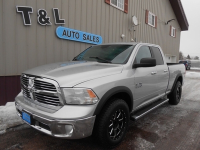 2013 RAM 1500 SLT 4x4 4dr Quad Cab 6.3 ft. SB Pickup for sale in Sioux Falls, SD