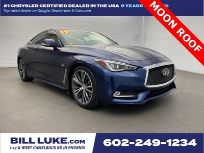 PRE-OWNED 2019 INFINITI Q60 3.0T LUXE