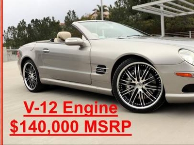 Mercedes-Benz SL 5.5L V-12 Gas Turbocharged