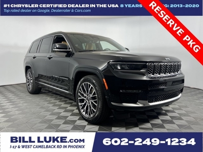 PRE-OWNED 2021 JEEP GRAND CHEROKEE L SUMMIT WITH NAVIGATION & 4WD