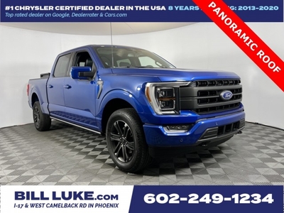PRE-OWNED 2022 FORD F-150 LARIAT WITH NAVIGATION & 4WD
