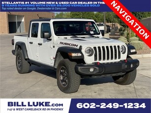 CERTIFIED PRE-OWNED 2022 JEEP GLADIATOR RUBICON WITH NAVIGATION & 4WD
