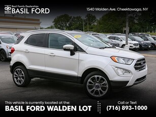 Used 2021 Ford EcoSport Titanium With Navigation & 4WD