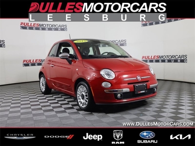 Used 2015 FIAT 500 Lounge w/ Luxury Leather Package