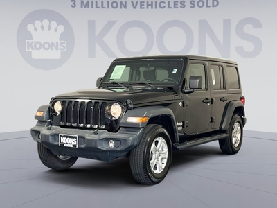 Used 2018 Jeep Wrangler Unlimited Sport S