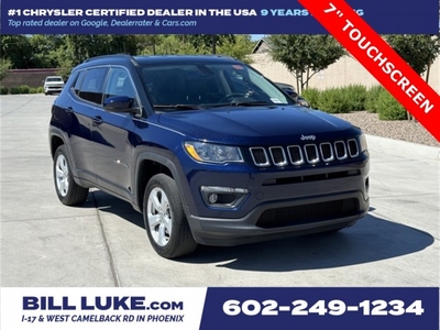 CERTIFIED PRE-OWNED 2020 JEEP COMPASS LATITUDE 4WD