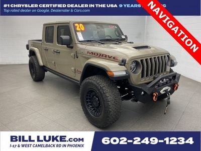 CERTIFIED PRE-OWNED 2020 JEEP GLADIATOR MOJAVE WITH NAVIGATION & 4WD