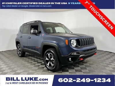CERTIFIED PRE-OWNED 2020 JEEP RENEGADE TRAILHAWK 4WD