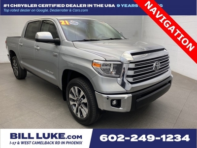 PRE-OWNED 2021 TOYOTA TUNDRA LIMITED WITH NAVIGATION & 4WD