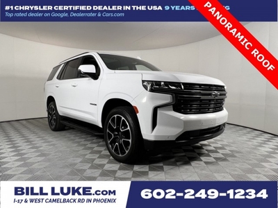 PRE-OWNED 2022 CHEVROLET TAHOE RST WITH NAVIGATION & 4WD