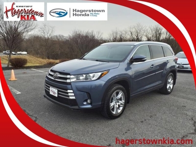 Used 2019 Toyota Highlander Limited for sale in Hagerstown, MD 21740: Sport Utility Details - 668850312 | Kelley Blue Book