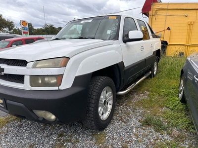 2002 Chevrolet Avalanche 1500 4dr Crew Cab SB 2WD for sale in Jacksonville, FL