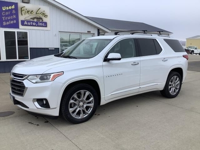 2018 CHEVROLET TRAVERSE PREMIER ALL WHEEL DRIVE QUADS HEATED LEATHER LOADED!! for sale in Fort Pierre, SD