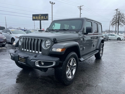 2020 Jeep Wrangler Unlimited Sahara 4x4 4dr SUV for sale in Machesney Park, IL