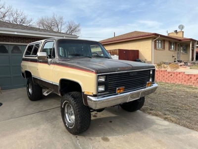 FOR SALE: 1986 Chevrolet Blazer $12,495 USD