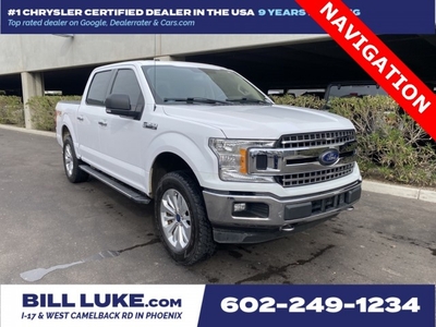 PRE-OWNED 2018 FORD F-150 XLT WITH NAVIGATION & 4WD