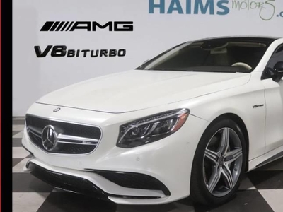 2015 Mercedes-Benz S-Class AWD S 63 AMG 4MATIC 2DR Coupe