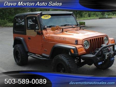 2002 Jeep Wrangler for Sale in Chicago, Illinois