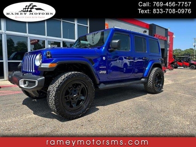 2020 Jeep Wrangler Unlimited 4X4 Sahara 4DR SUV