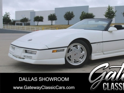 1988 Chevrolet Corvette Greenwood Edition