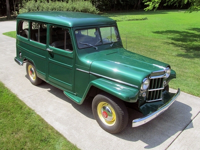 1953 Willys Jeep Station Wagon With Overdrive