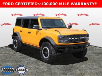 Certified Used 2021 Ford Bronco Badlands 4WD