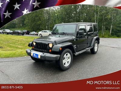 2012 Jeep Wrangler Unlimited Sahara 4x4 4dr SUV for sale in Williston, VT