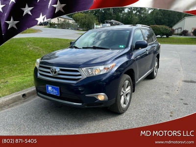 2013 Toyota Highlander Limited AWD 4dr SUV for sale in Williston, VT