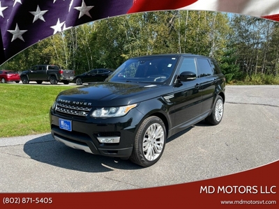 2016 Land Rover Range Rover Sport HSE Td6 AWD 4dr SUV for sale in Williston, VT