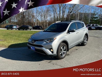 2017 Toyota RAV4 XLE AWD 4dr SUV for sale in Williston, VT