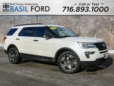 Used 2018 Ford Explorer Sport With Navigation & 4WD