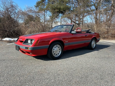 1986 Ford Mustang GT 2DR Convertible