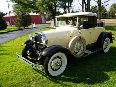 1929 Ford Model A Roadster Replica By Shay