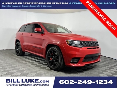 CERTIFIED PRE-OWNED 2018 JEEP GRAND CHEROKEE SRT WITH NAVIGATION & 4WD